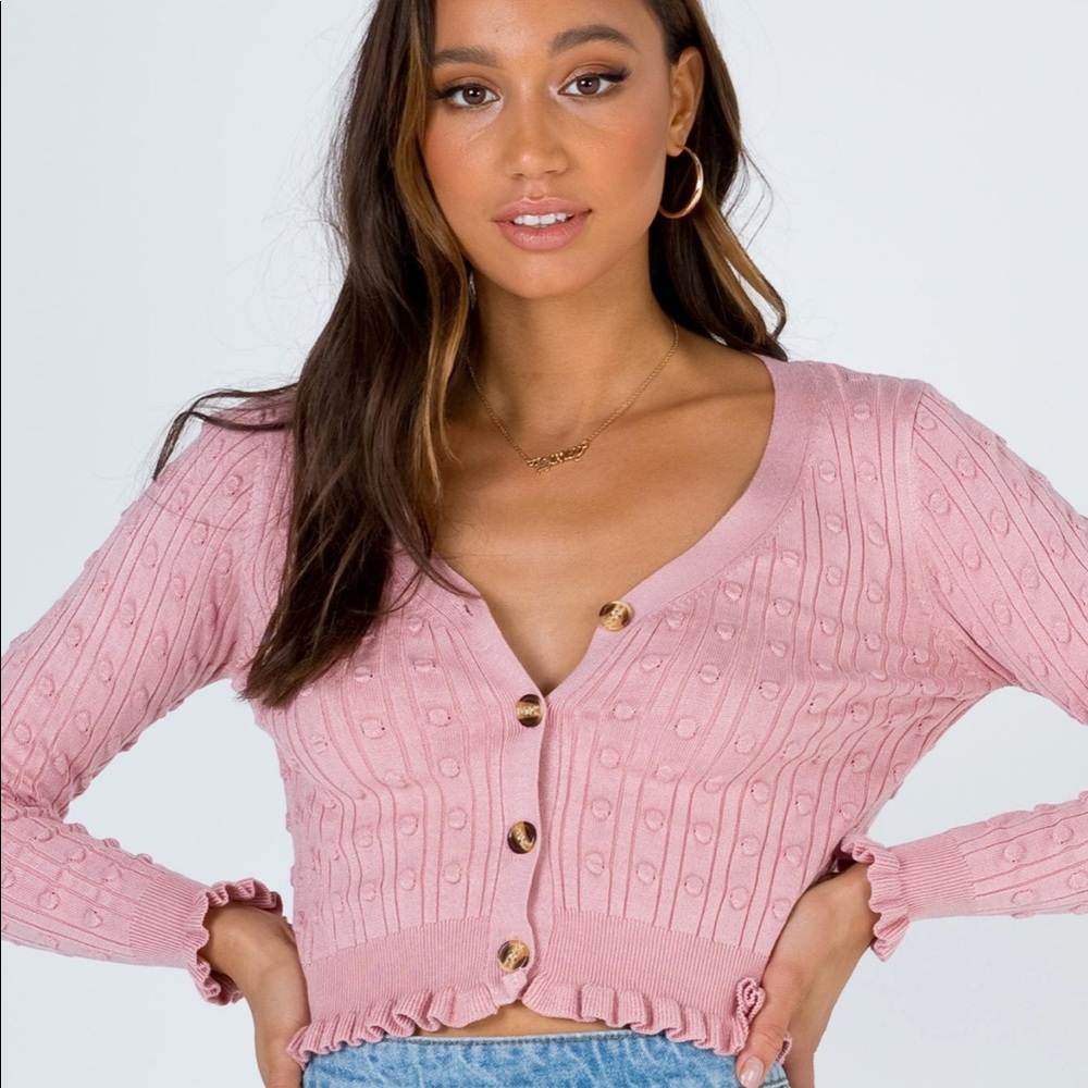 Princess Polly Cardigan Crop top!